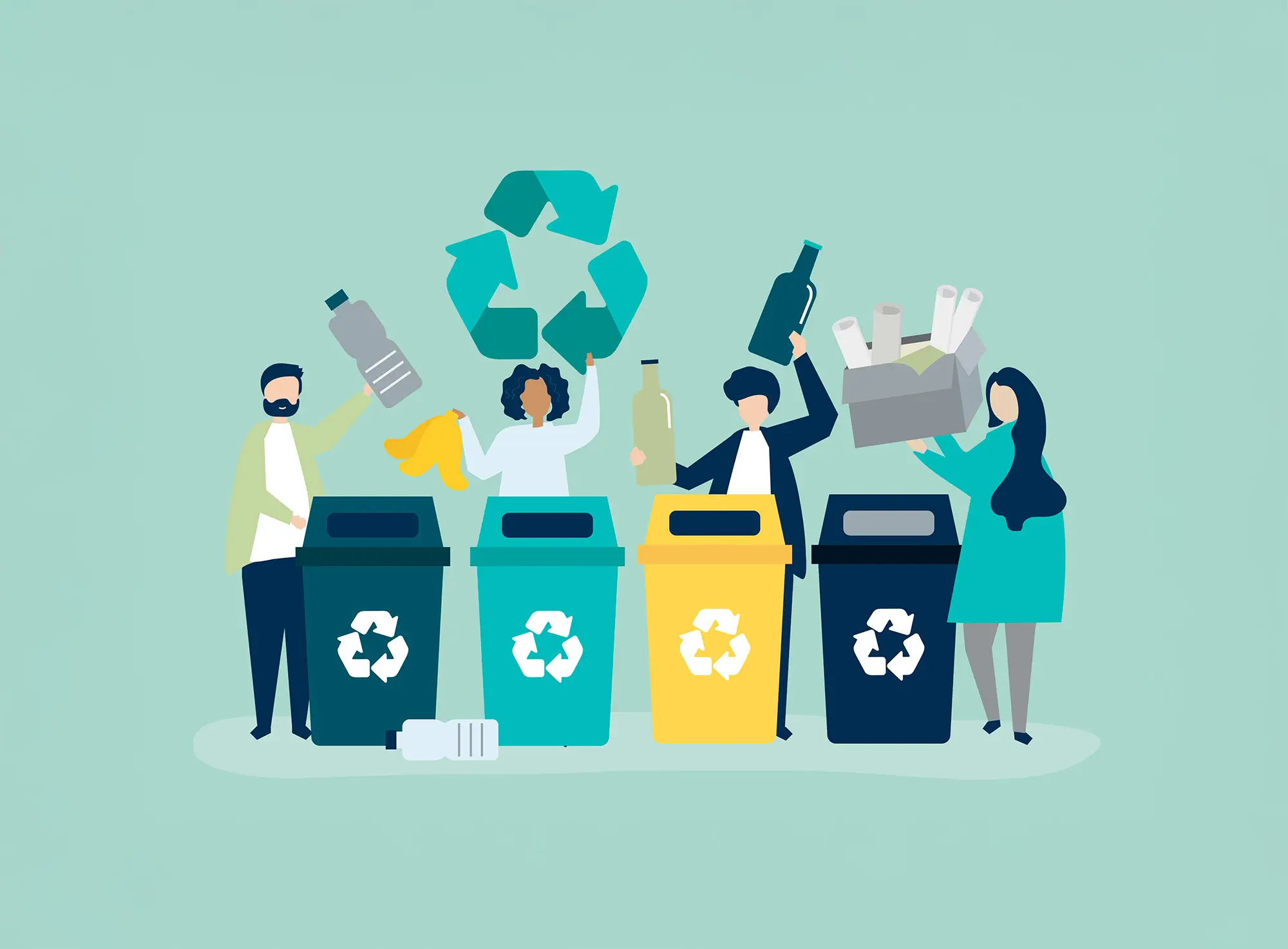 Abonnement Ramassage et collecte de matériaux recyclables lausanne
